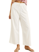 ANNABELLE LACE TRIM BEACH PANT