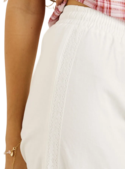 ANNABELLE LACE TRIM BEACH PANT