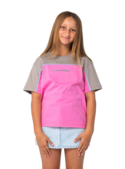 POLAR GIRLY 2POP OVERSIZED TEE