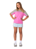 POLAR GIRLY 2POP OVERSIZED TEE
