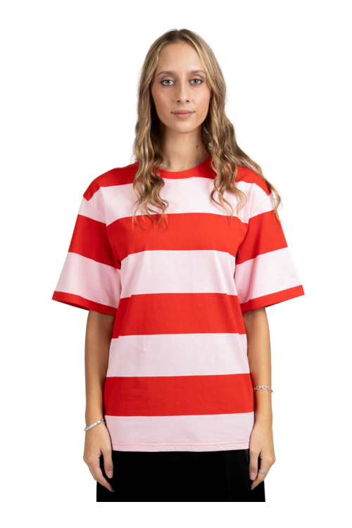 STRIPED TOUR TEE